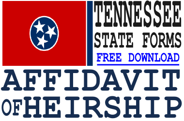 Tennessee Affidavit of Heirship Form